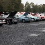 Antique cars on display during the 2016 Annual Lehigh Township Benefit Festival and Car Show to benefit Dream Come True