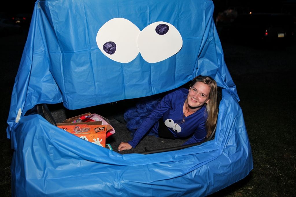 Decorated trunk during our 2016 Annual Trunk-or-Treat night