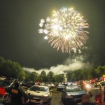 Fireworks display during our 70th Anniversary Celebration