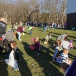 Easter egg hunt during 2016 Easter weekend