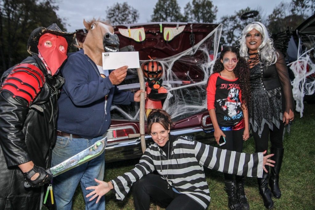 Decorated trunk during our 2016 Annual Trunk-or-Treat night