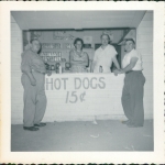 One of the original refreshment counters, 1950's.