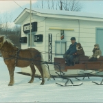 Going for sleigh rides in the winter.