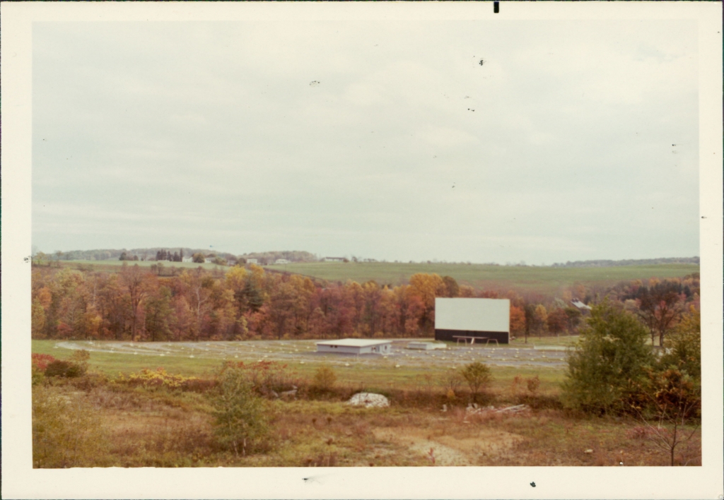 Completed refreshment stand, 1970's.