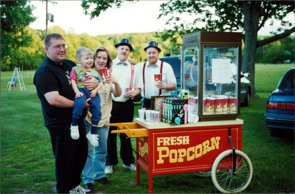 First Hollingshead Celebration.  Pictured: Michael Marino (great-grandson of William and Alice), and long-time employee Marc Hillenbrand.